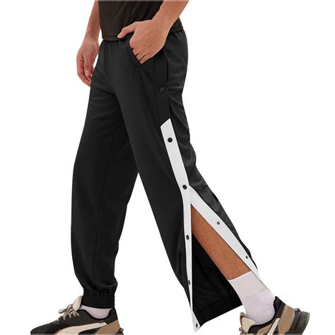 snap away basketball pants|relaxed leg basketball pants.